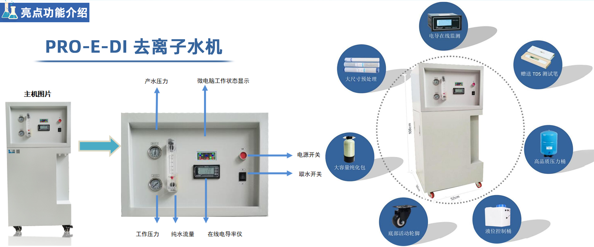 PRO-E-DI去離子水機(jī)